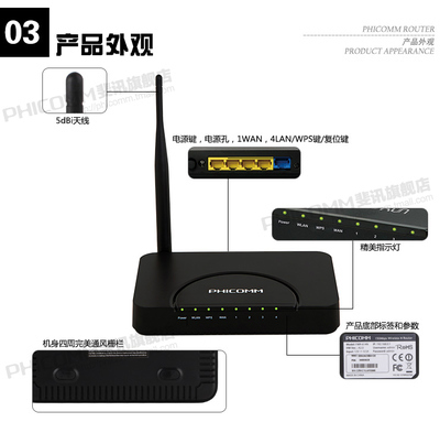 企业网络中的卓越选择 斐讯FWR614N 150兆无线高性能路由详解